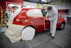 Préparation carrosserie avant peinture