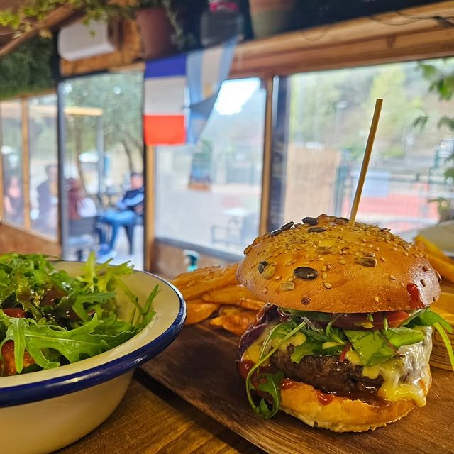 Burger gourmet fait maison