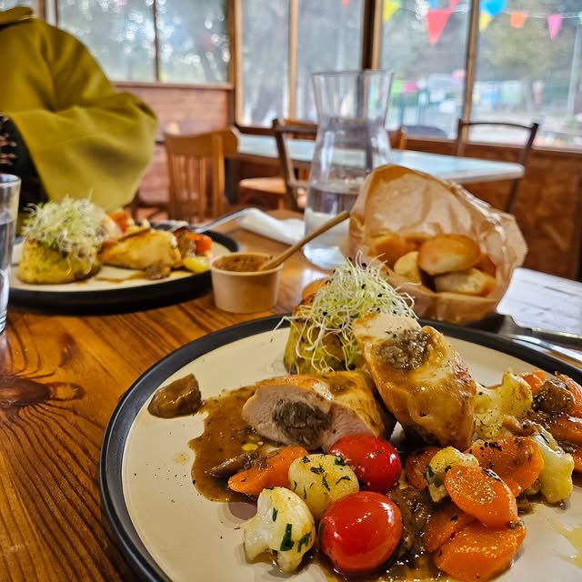 Plat du jour servi en salle au restaurant Rusti'k