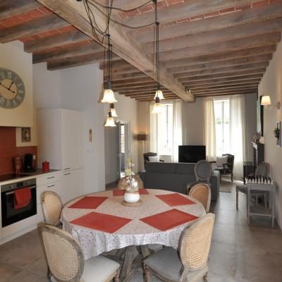 Pièce de vie ouverte cuisine et salon