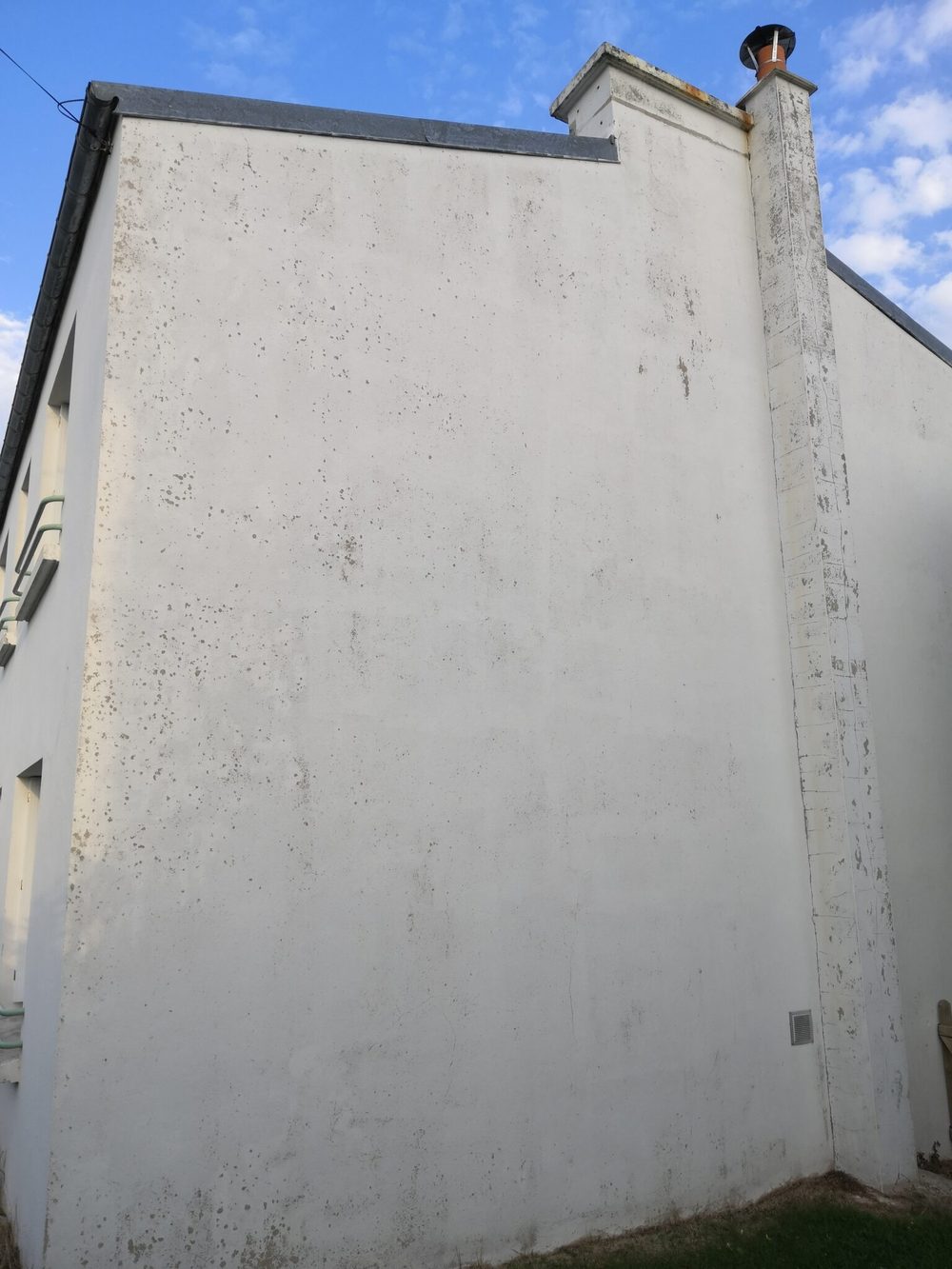 Façade avant travaux de nettoyage