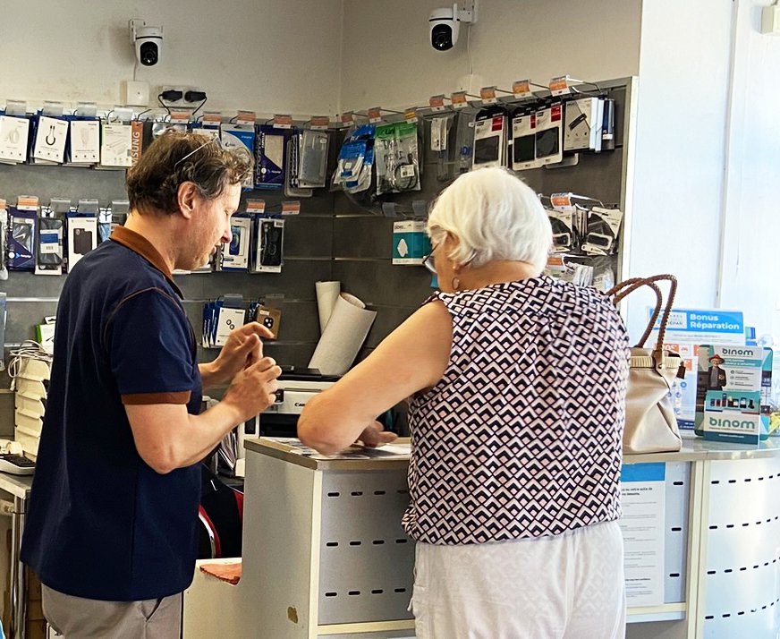 Conseil personnalisé en magasin