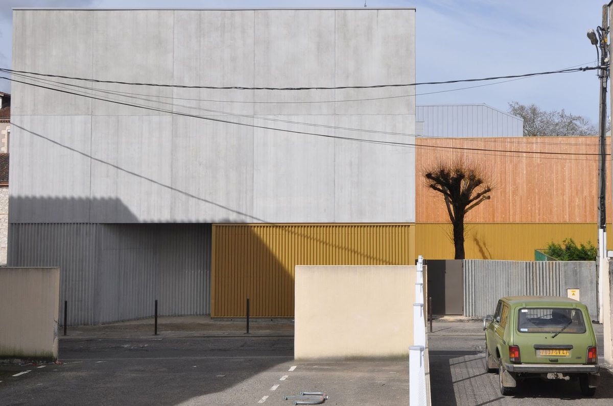 Façade moderne - Peinture bâtiment