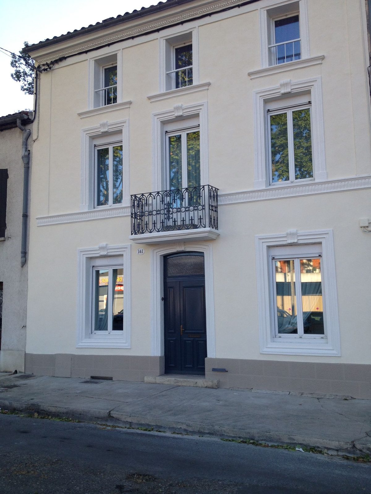 Façade rénovée - Ravalement de façade Agen