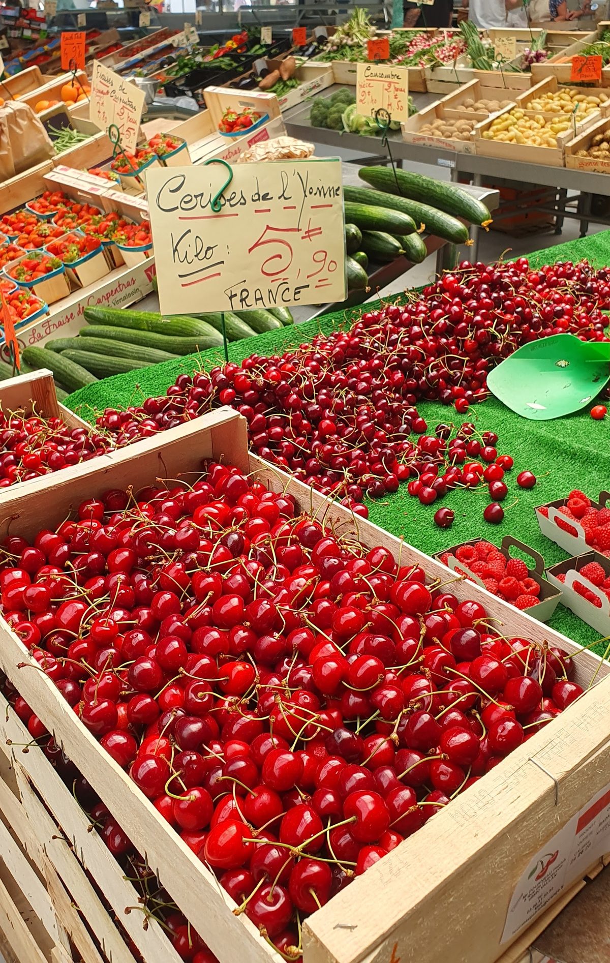 Marché local de Montbard