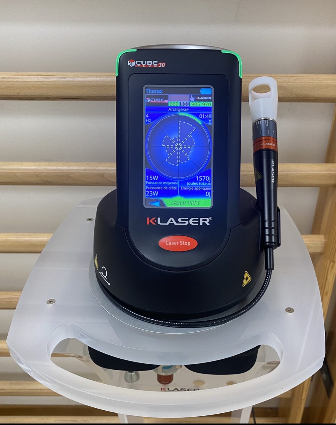 Équipement laser thérapeutique