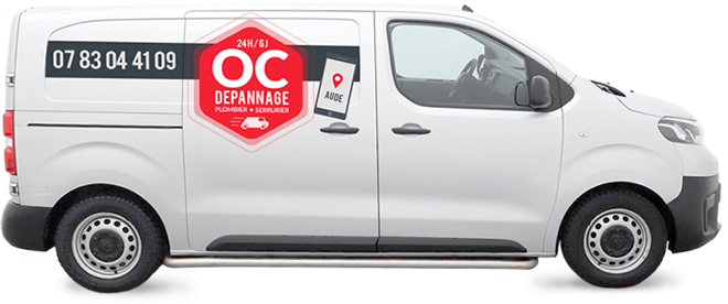 Véhicule d'intervention OC Dépannage à domicile Carcassonne